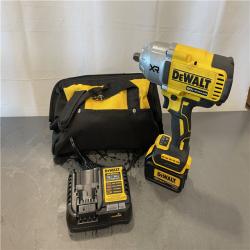 AS-IS - Dewalt 20V MAX Lithium-Ion Cordless 1/2 in. Impact Wrench Kit