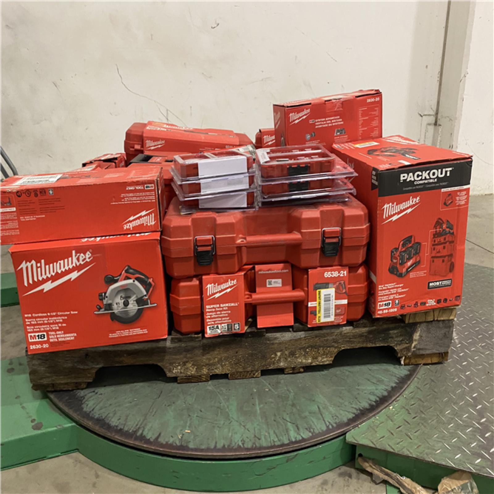 Dallas Location - As-Is MILWAUKEE Tool Pallet