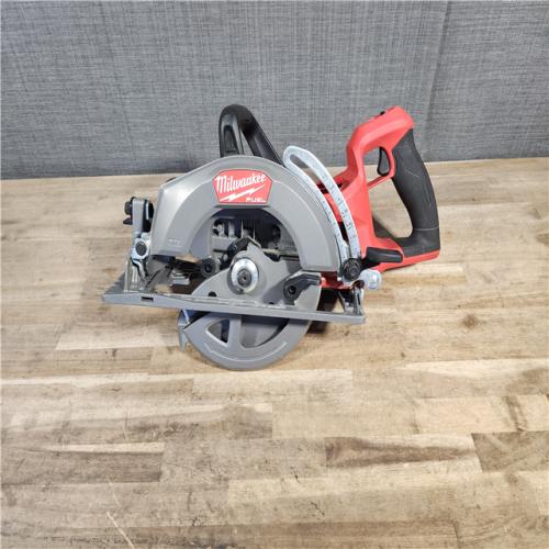HOUSTON LOCATION - AS-IS MILWAUKEE 7-1/4 REAR HANDLE CIRCULAR SAW (TOOL ONLY)