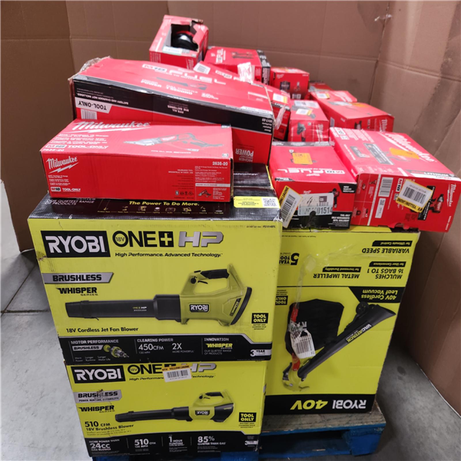 CALIFORNIA AS-IS TOOL PALLET