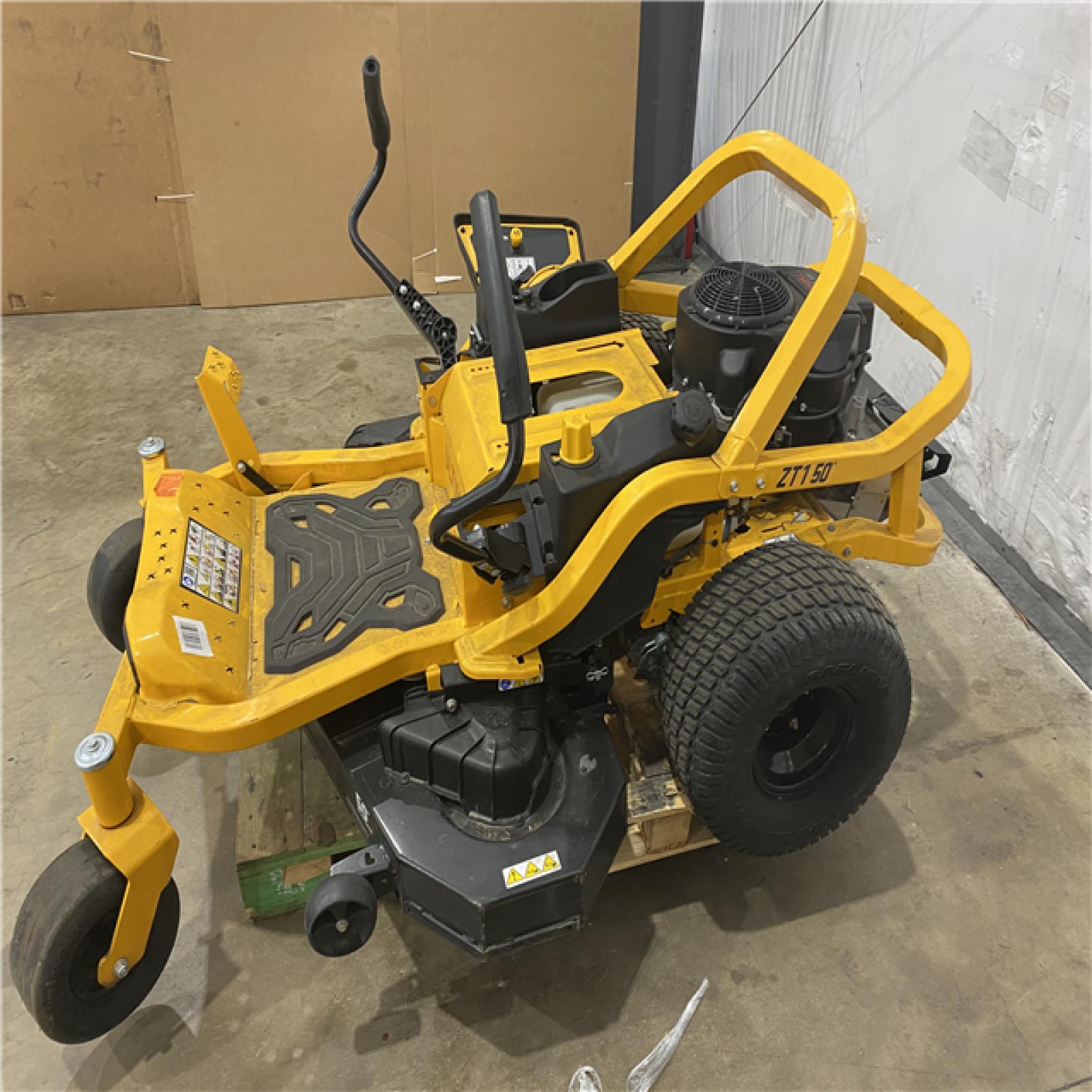 Houston Location AS IS - Cub Cadet Ultima ZT1 50 Riding Mower
