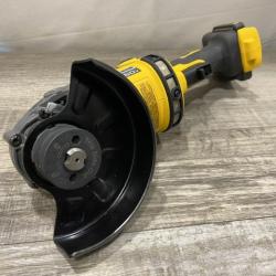 AS-IS DEWALT FLEXVOLT 60V MAX Cordless Brushless 4.5 in. to 6 in. Small Angle Grinder with Kickback Brake (Tool Only)