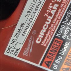 AS-IS Milwaukee M18 FUEL 7-1/4 Inch Circular Saw (Bare Tool)