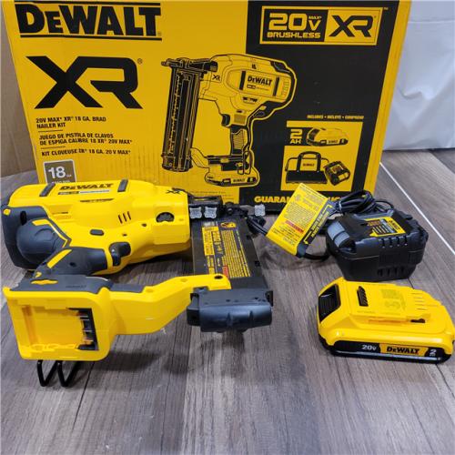 AS-IS DEWALT 20V MAX XR 18 Gauge Brad Nailer Kit