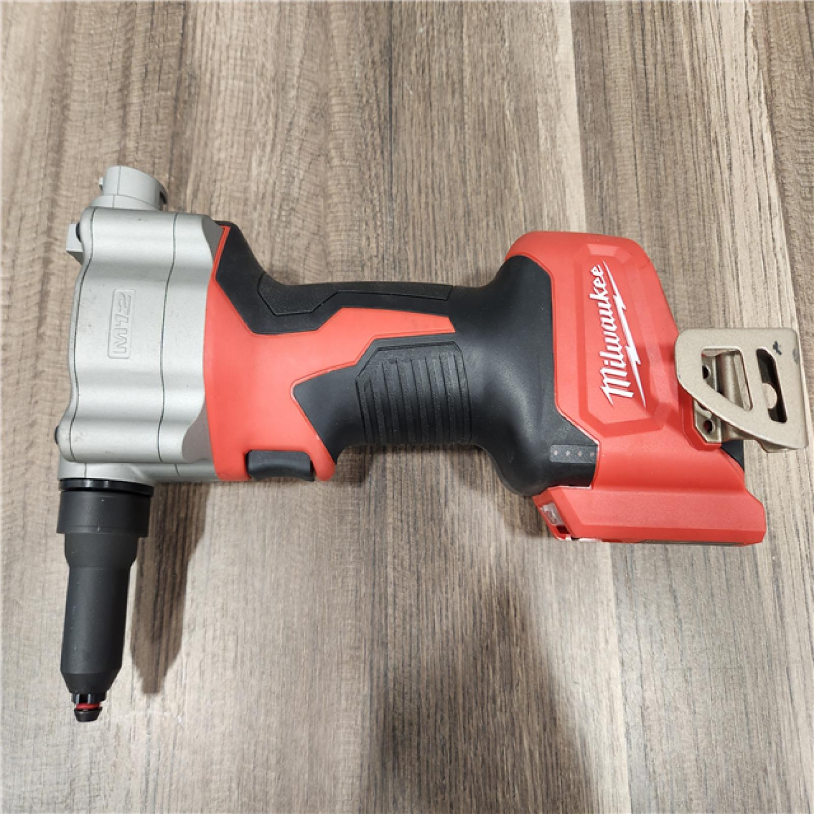 AS-IS- Milwaukee M12 12-Volt Lithium-Ion Cordless Rivet Tool (Tool-Only)