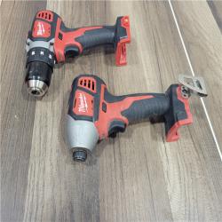 AS-IS Milwaukee M18 18V Cordless Drill/Driver High Performance Combo Kit