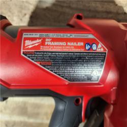 HOUSTON LOCATION - AS - IS Milwaukee FUEL 3-1/2 in. 18-Volt 30-Degree Lithium-Ion Brushless Cordless Framing Nailer (Tool-Only)