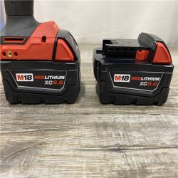 AS-IS Milwaukee FUEL 18V Lithium-Ion Brushless Cordless 1/2 in. Hammer Drill Driver Kit