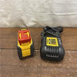 AS-IS DEWALT FLEXVOLT 20V/60V MAX Lithium-Ion 6.0Ah Battery Pack with 6 Amp Output Charger