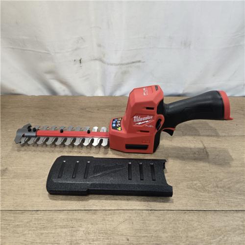 AS-IS Milwaukee FUEL 8 in. 12V Cordless Battery Hedge Trimmer (Tool-Only)