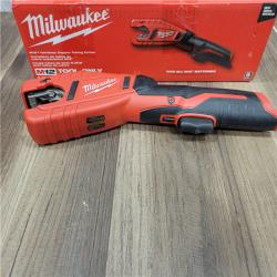 AS-IS Milwaukee M12 12V Lithium-Ion Cordless Copper Tubing Cutter (Tool-Only)