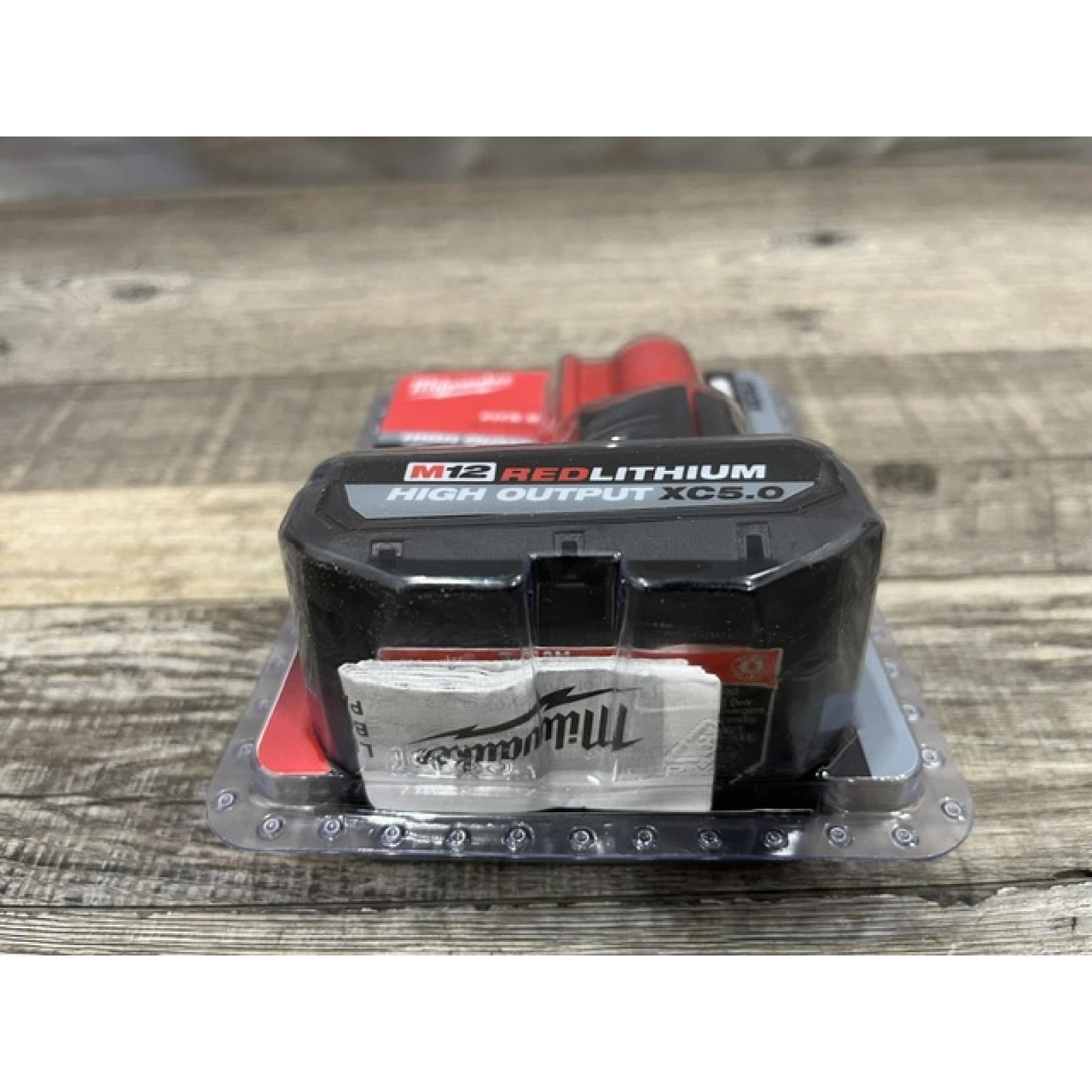 NEW - Milwaukee 12-Volt Lithium-Ion XC High Output 5.0 Ah Battery Pack