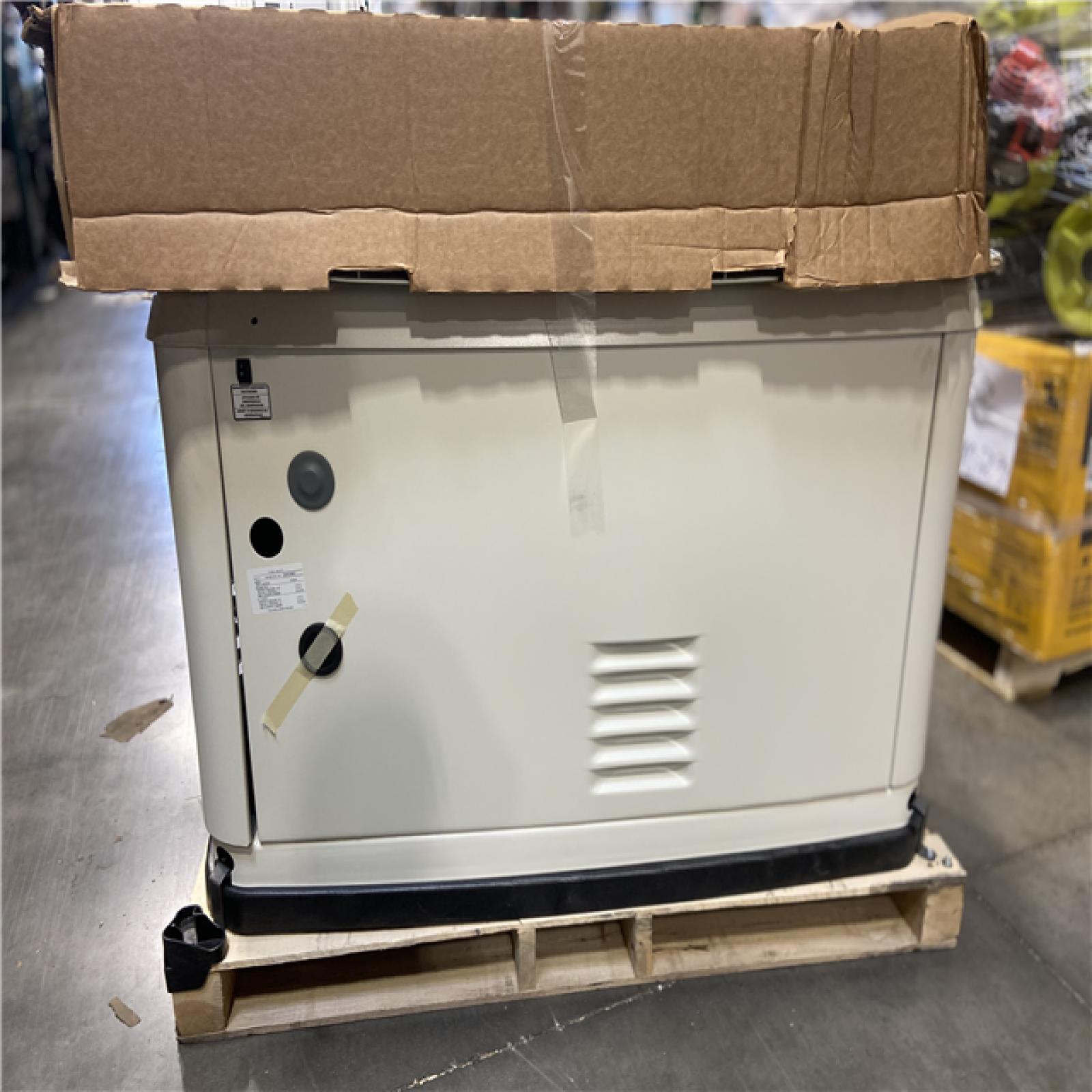 DALLAS LOCATION - Generac 26,000 Watt - Dual Fuel Air- Cooled Whole House Home Standby Generator, Smart Home Monitoring & 200-AMP Transfer Switch