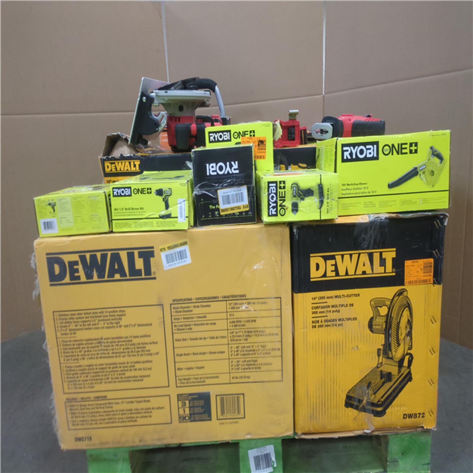 CALIFORNIA AS-IS TOOL PALLET