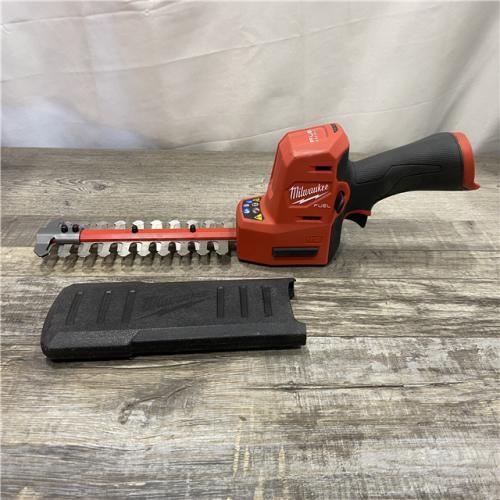 AS-IS Milwaukee FUEL 8 in. 12V Lithium-Ion Brushless Cordless Battery Hedge Trimmer (Tool-Only)