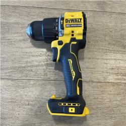 AS-IS DEWALT ATOMIC 20-Volt MAX Brushless Cordless 1/2 in. Hammer Drill (Tool-Only)