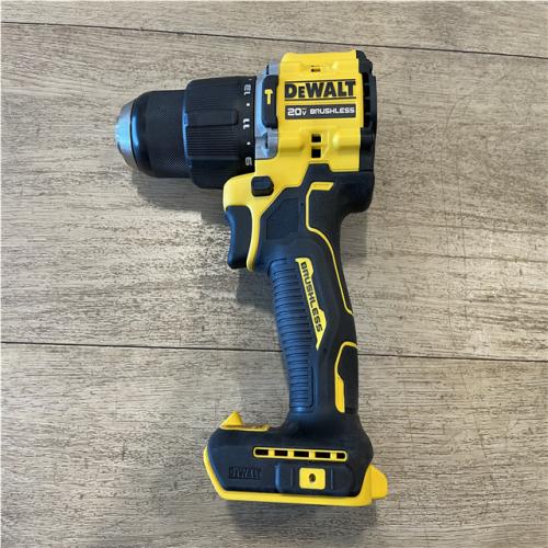 AS-IS DEWALT ATOMIC 20-Volt MAX Brushless Cordless 1/2 in. Hammer Drill (Tool-Only)