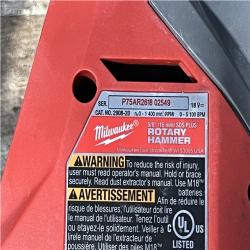 Houston Location AS-IS Milwaukee FUEL 18V Lithium-Ion Brushless Cordless 5/8 in. SDS-Plus Rotary Hammer (Tool-Only)