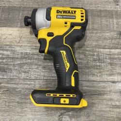 AS-IS DEWALT Atomic 20V Max Lithium-Ion Brushless Cordless Compact 1/4 in. Impact Driver Kit