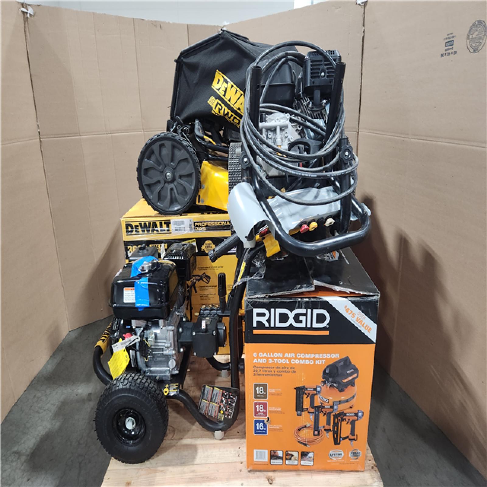 California AS-IS Outdoor Power Equipment