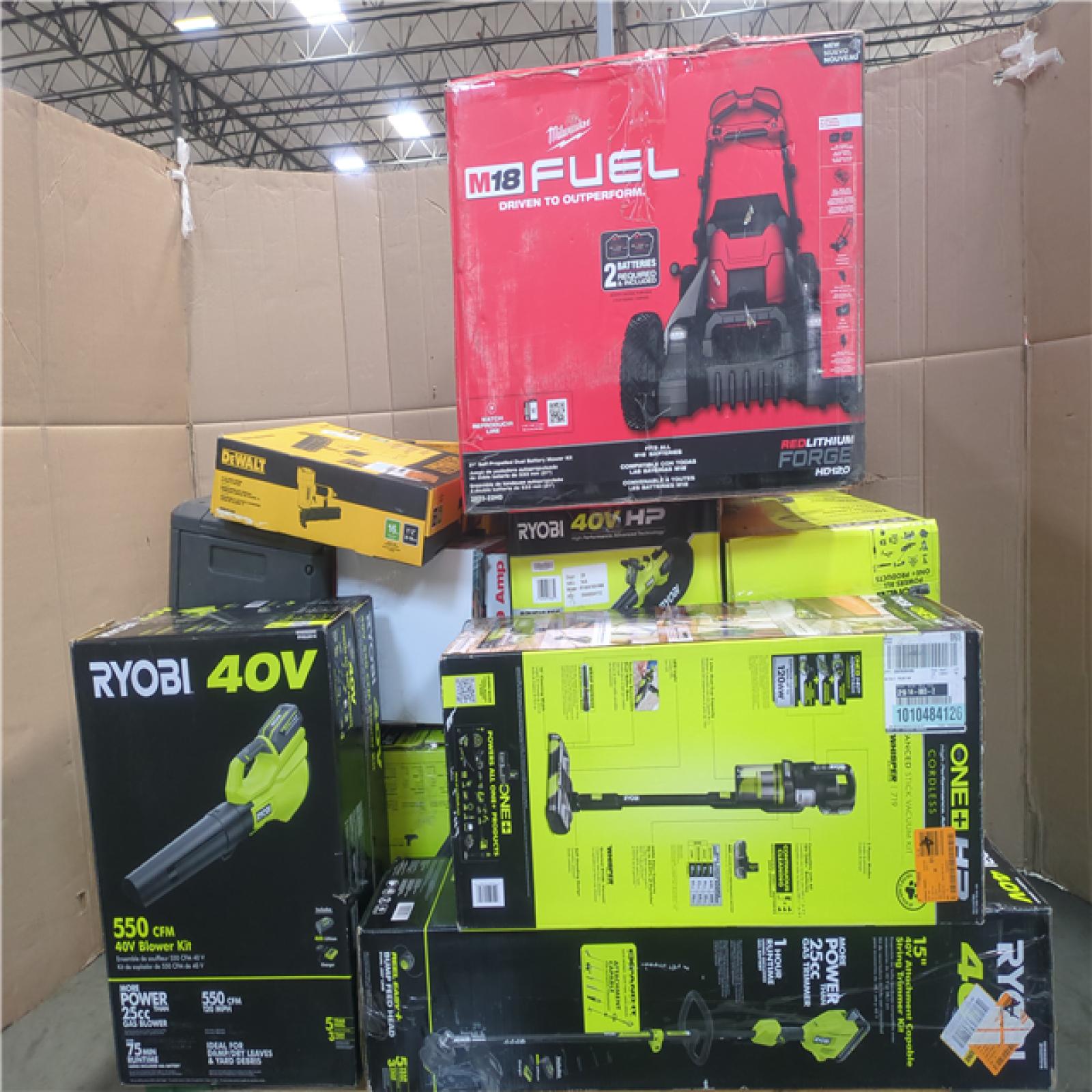 CALIFORNIA AS-IS TOOL PALLET