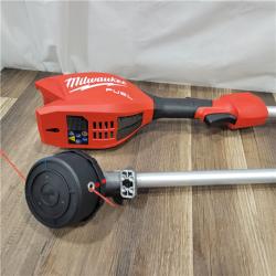 AS-IS MILWAUKEE  M18 FUEL 18V 16 in. Brushless Cordless Battery Powered String Trimmer W/QUIK-LOK Attachment Capability & 8.0 Ah Battery