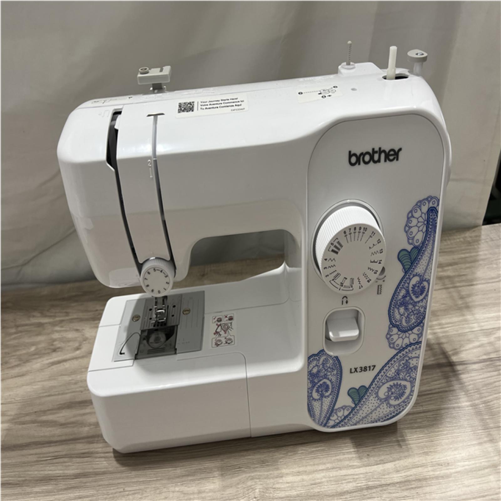 AS-IS Brother LX3817 Sewing Machine with 17 Built-in Stitches