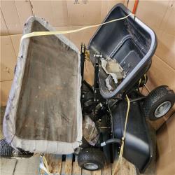 Phoenix AS-IS 4 Brinly-Hardy 125 lb. Tow-Behind Broadcast Spreader for Lawn Tractors and Zero-Turn Mowers