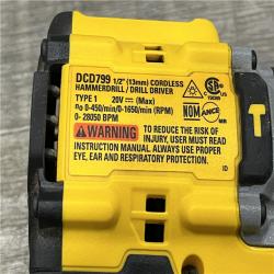 AS-IS DEWALT ATOMIC 20V Lithium-Ion Cordless 1/2 in. Hammer Drill Kit