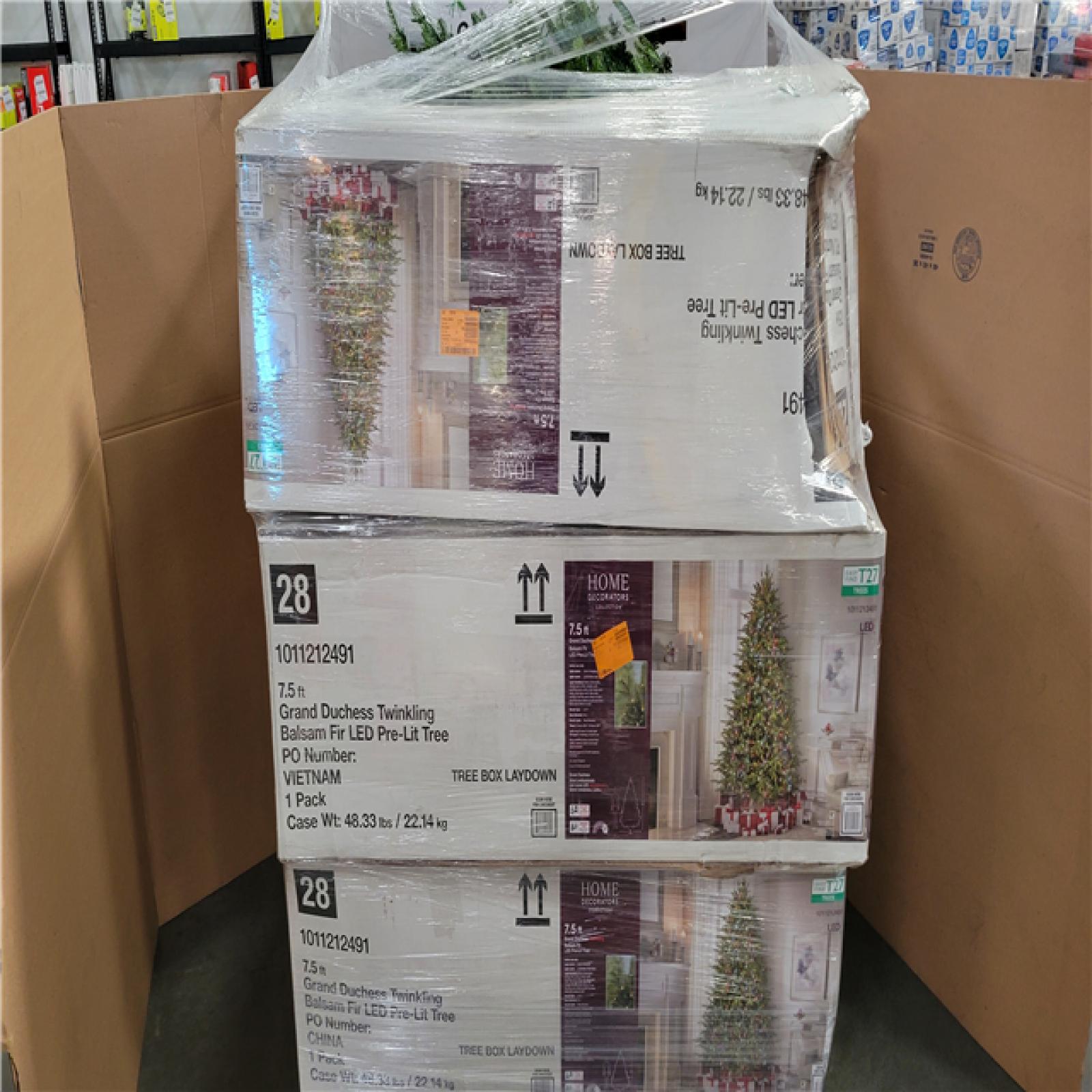 California AS-IS Holiday Pallet