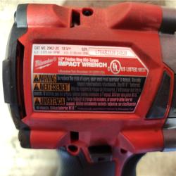 HOUSTON LOCATION - AS-IS Milwaukee FUEL Gen-2 18V Lithium-Ion Brushless Cordless Mid Torque 1/2 in. Impact Wrench w/Friction Ring (Tool-Only)