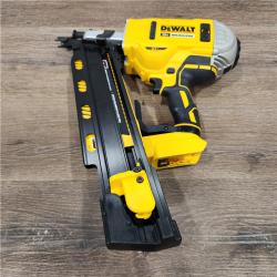 AS-IS DeWalt 20V MAX Collated Cordless Framing Nailer Tool Kit with Rafter Hook
