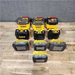 HOUSTON LOCATION - AS - IS DEWALT BATTERY PACK QTY - 10