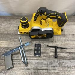 AS-IS DEWALT 20V MAX XR Cordless Brushless 3-1/4 in. Planer (Tool Only)