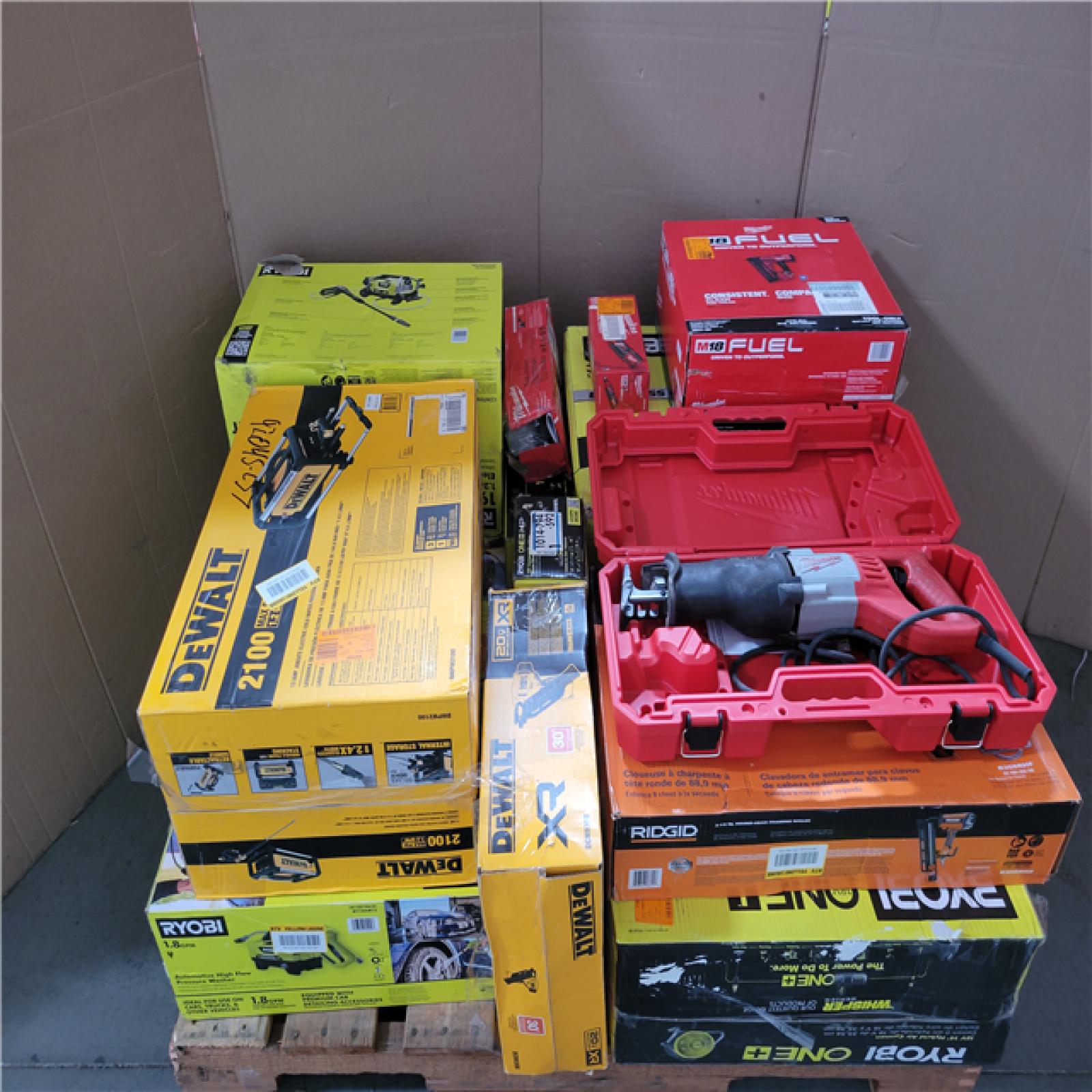 CALIFORNIA AS-IS TOOL PALLET
