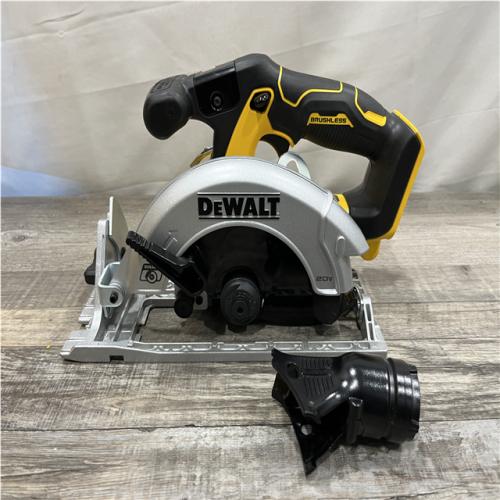 AS-IS DEWALT 20V MAX Cordless Brushless 6-1/2 in. Sidewinder Style Circular Saw (Tool Only)