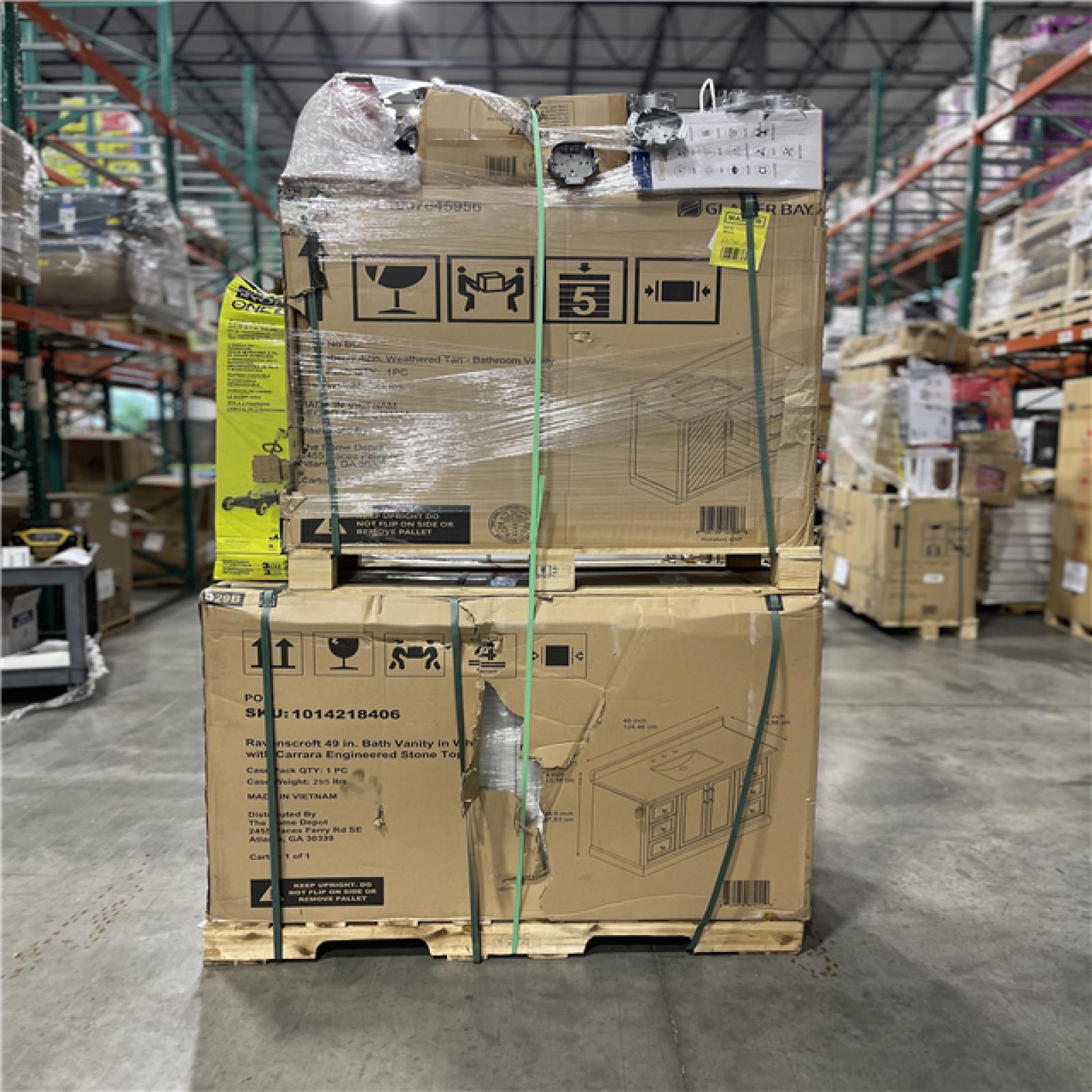 DALLAS LOCATION- AS-IS HOME IMPROVEMENT PALLET