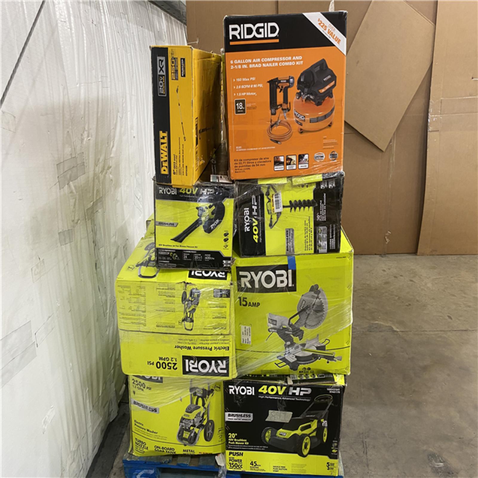 Houston Location AS IS - Tool Pallet
