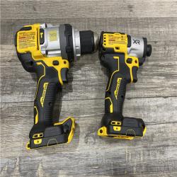 AS-IS DEWALT 20V MAX Lithium-Ion Cordless 2-Tool Combo Kit
