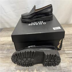 LIKE NEW G.h.bass Men's Larson Lug Weejuns Penny Loafers - Black - SZ 9.5