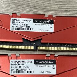 AS-IS Team Group T-Force Vulcan Z DDR4 16GB (2x8GB) 3200MHz