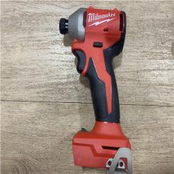 AS-IS Milwaukee 18-Volt Lithium-Ion Brushless Cordless Compact Hammer Drill/Impact Combo Kit