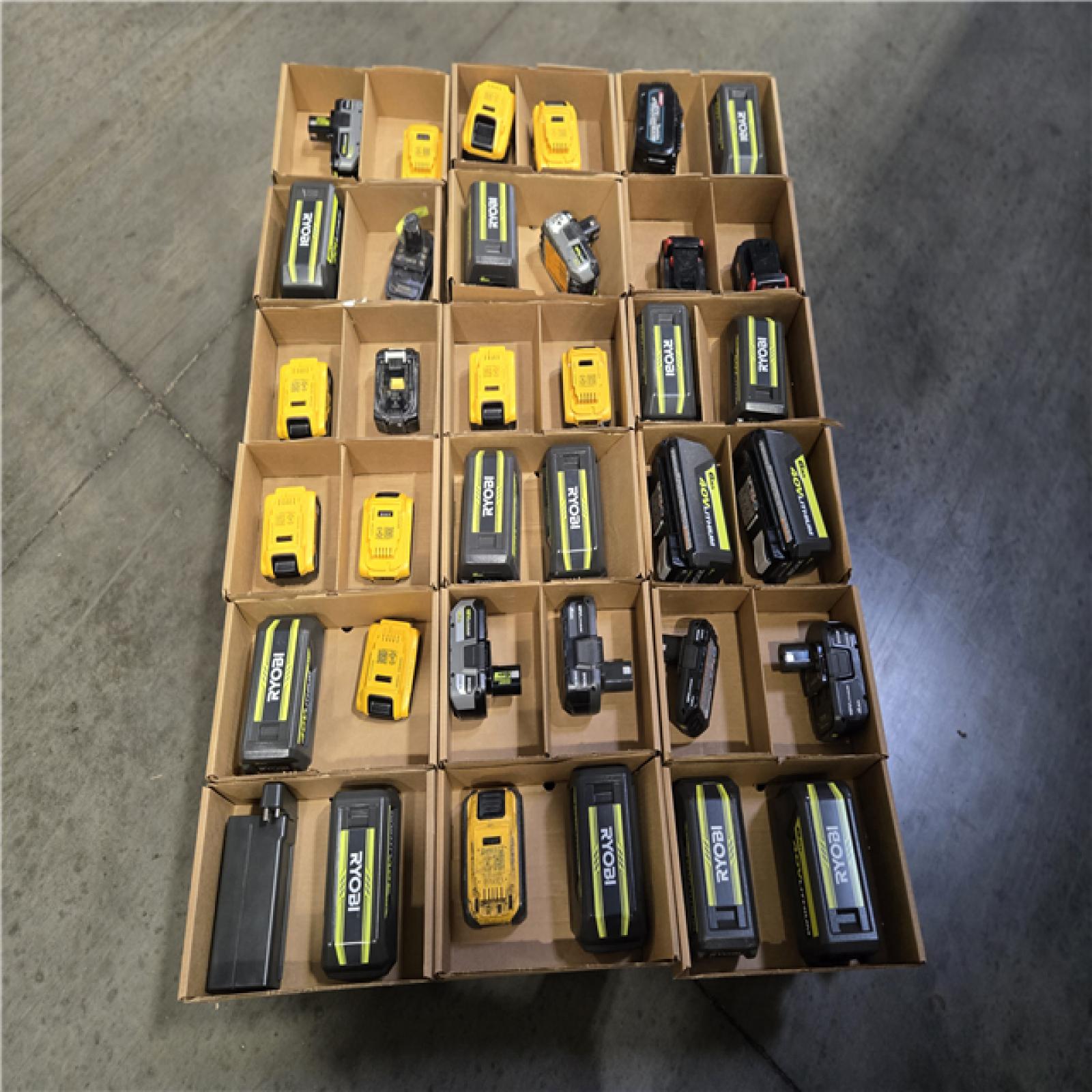 DALLAS LOCATION- AS-IS BATTERY PALLET