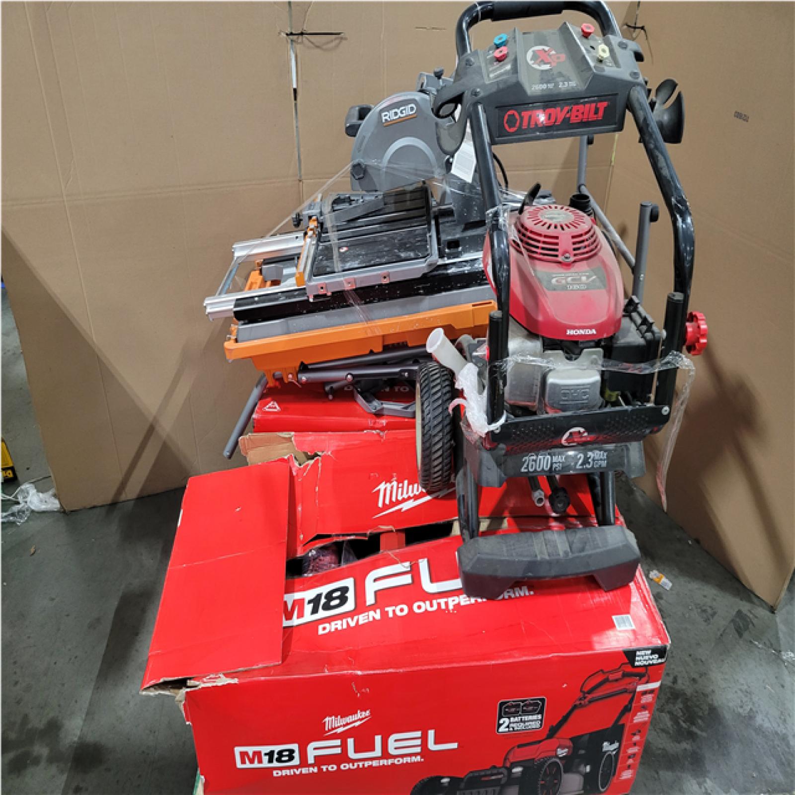 CALIFORNIA AS-IS OUTDOOR POWER EQUIPMENT