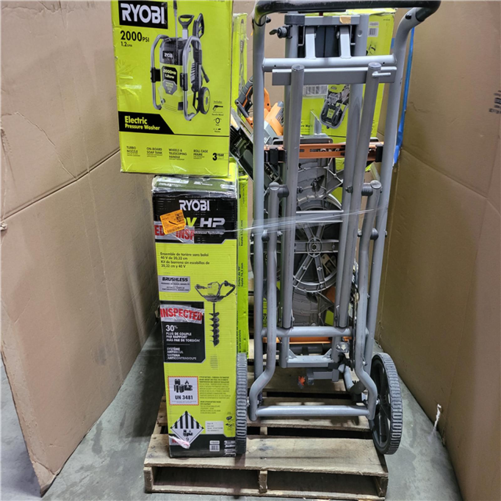 CALIFORNIA AS-IS TOOL PALLET