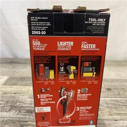 NEW - Milwaukee FUEL 12V Lithium-Ion Brushless Cordless Stubby 3/8 in. Impact Wrench (Tool-Only)