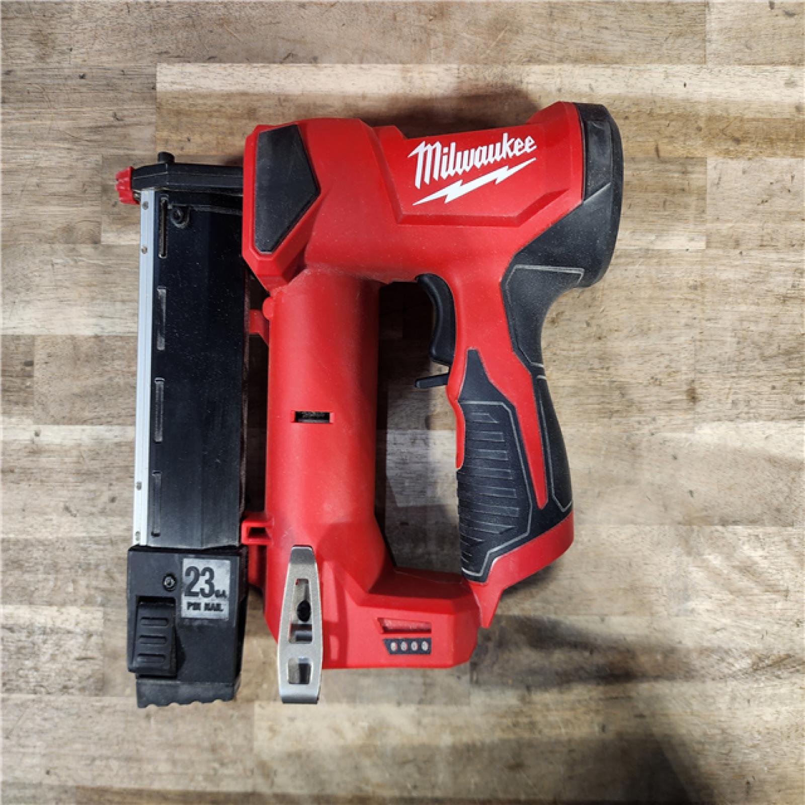 HOUSTON LOCATION - AS-IS Milwaukee 2540-20 12V 23 Gauge Cordless Pin Nailer (Tool Only)