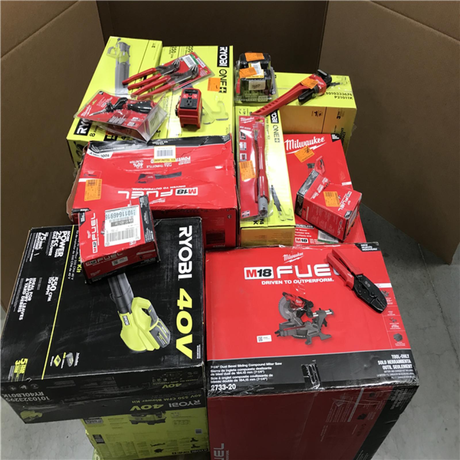 CALIFORNIA AS-IS TOOL PALLET