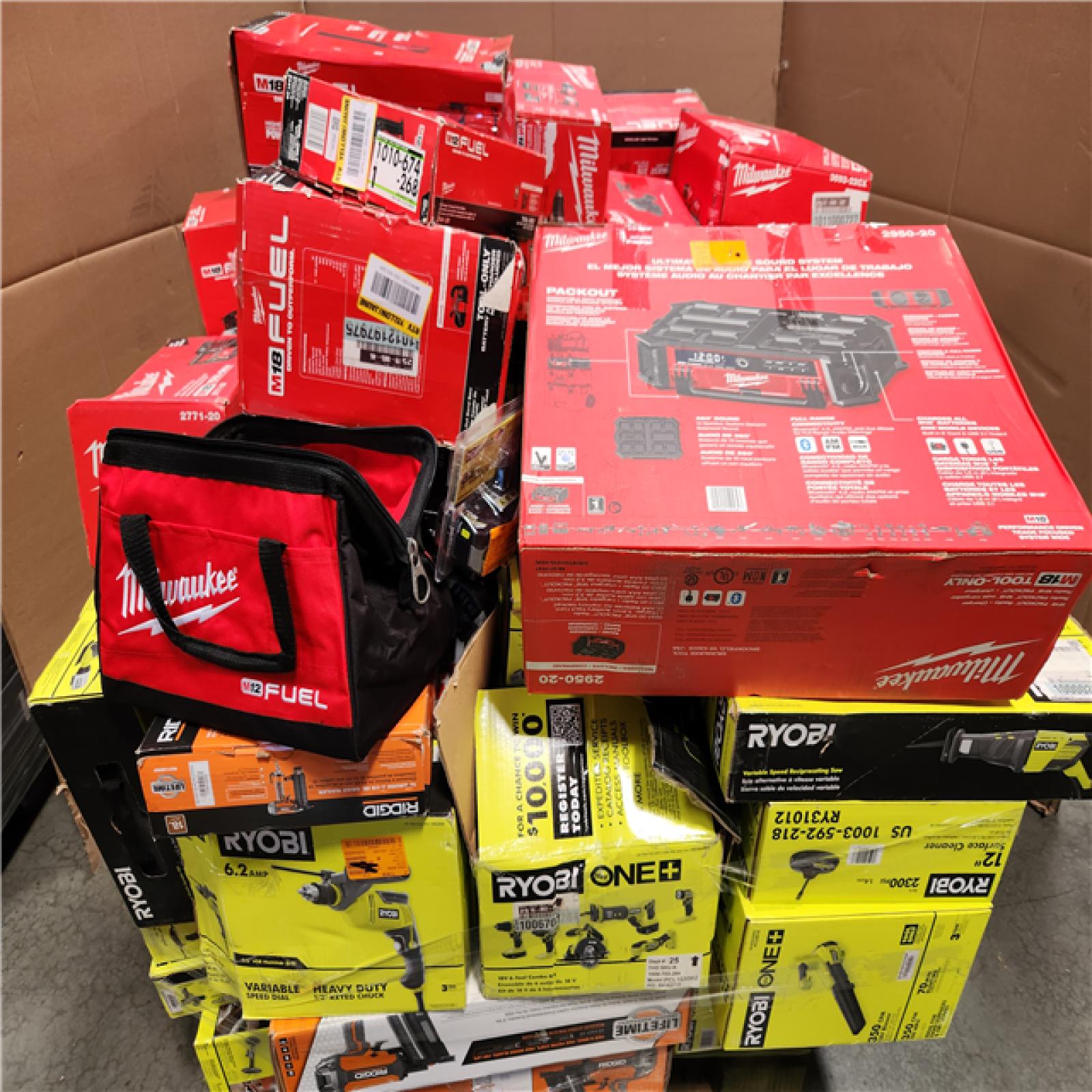 CALIFORNIA AS-IS TOOL PALLET
