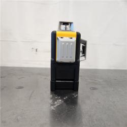 AS-IS- DEWALT 12V MAX Lithium-Ion 100 ft. Green Self-Leveling 3-Beam 360 Degree Laser Level with 2.0Ah Battery  Charger and Case